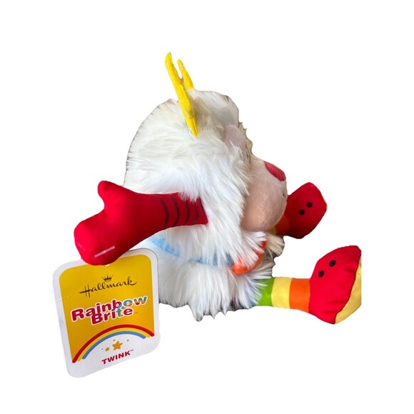 NEW Hallmark Rainbow Brite White Twink Sprite Plush Toy Stuffed Animal NWT - Picture 3 of 7